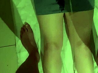 pissing all over wife in kitchen 😈