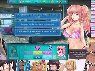 Vtuber lewdneko plays huniepop 2