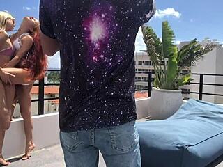 Petite Teen Gina Gerson Teasing With Tits