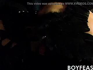 Twinks in costumes suck cocks hard