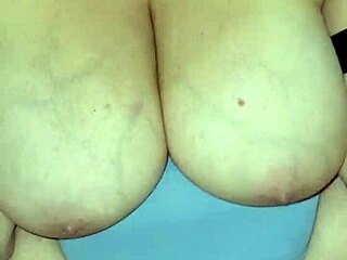 Amateur slut milf with huge tits leaks from pussy getting fucked