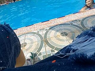 She sucks me in the bathroom while her friend waits, then we head to the hotel for public sex.