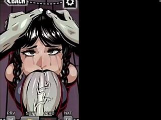 wednesday wicked loves wet anal in hentai