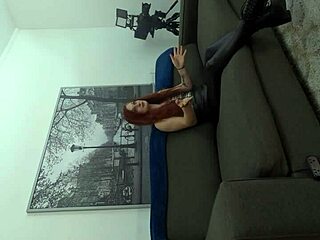 Daisy marie explores anal left side