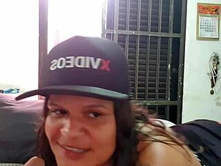 Hey, wanna see a real cumshot with Paty Bumbum and Bruno?