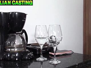 Washing The Blackboard Turns Into Intense Fucking Of Wet Pussy For Latina MILF