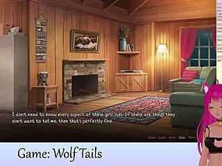 Vtuber Lewdneko Plays Wolf Tails Hentai