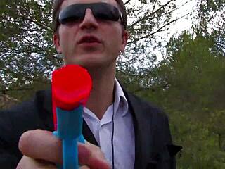 French amateur gets fucked outdoor in reality vol 5