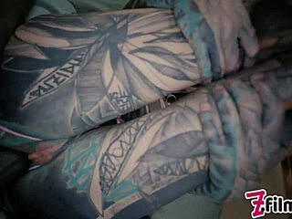 Skinny Couple's Rough Anal Fucking with Choking