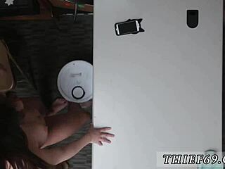 Skinny Teen 18+ Gets Fingered And Blowjob During Police Undressing Search