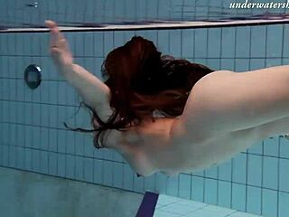 Salaka Ribkina’s Tight Pussy Shines in Underwater Scene