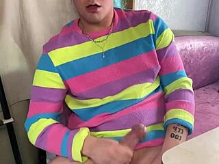 Horny College Guy with Throbbing Big Cock Talks Dirty and Jacks Off