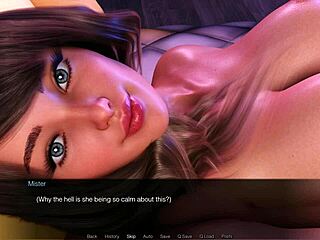 sunshine love 161: busty brunette gives great blowjob. monster cock pov fun.