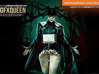 Hela Feet Porn Footjob