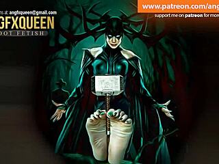 Hela Feet Porn Footjob