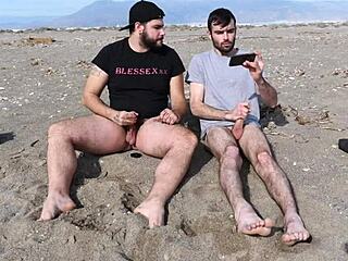 Straight guy tastes cock and rejects it during casting with Magic Javi