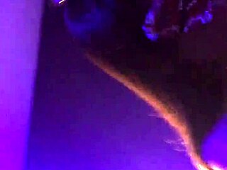 Redhead housewife in lingerie gets anal fucked at night.