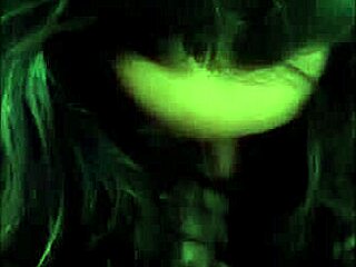 White Wolf Receives Greedy Demonic Blowjob From White Moon