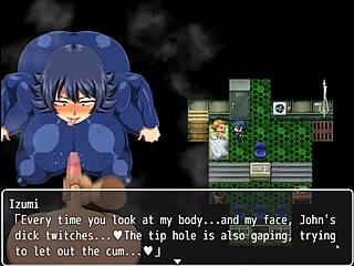 Hentai Game Features Monster Cock Blowjob And Facial 😍