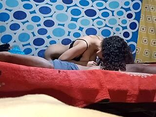 Venezuelan Couple Bangs Hard in Rented Room