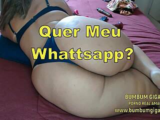 playing with cousin's big ass on terrace