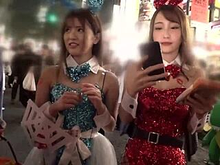 Ero Bunny Girl Lands In Shibuya For Happy One-Night Sex