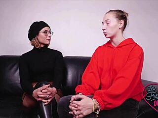 Incredible! French Blonde Queen at 20 Years Has the Naughtiest Ideas in Sexy Lingerie!