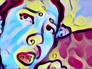 Latina stepdaughter in fishnets has homemade anal sex with stepdad