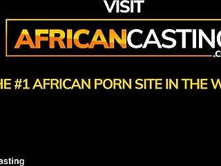 Big Tits Black Woman Drains White Agent's Huge Cock Roughly In Cowgirl.