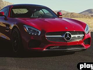 Perfect Brunette Alexandra Tyler Poses Outdoors, Revealing Her Boobs