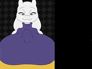 Toriel's Bigger Tits Banged in Sexy Game