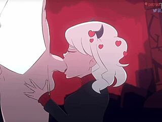 Modeus the Lustful Demon Helltaker Seduces with Monster Cock