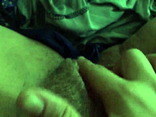 Curious how a hairy pussy feels under a sensual massage touch?