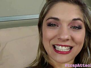 Inked Mistress Suggestively Dominates Sub With Facesitting, Cunilingus, And Strapon Pegging In Fetish Scene