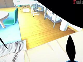 Bulma and Goku bang while others watch in fantasy