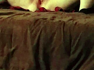 Wife uses 10 inch vibrator homemade