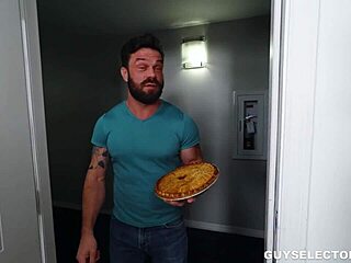 Bearded Stud Sits On My Big Cock Bareback And Drains My Balls!