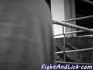 i can’t get enough of les babes sixtynining after wrestling