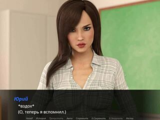 Horny Teacher Fingers Shaved Student In Echoes Of Lust Episode 2