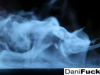 Hot Gothic Vampire Dani Daniels Fucks Her Pussy to Climax