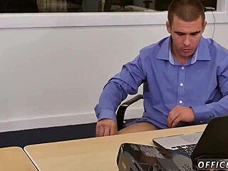 On pantsless friday, this teen has his first gay sex.