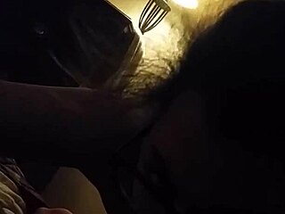 girlfriend sucking my dick and deep throating with passion