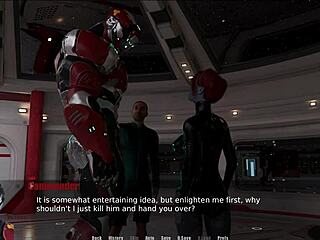 Exploring spacetime in an erotic game adventure