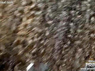 The horniness for 18-year-old Jessyca Arantes was so intense that the fuck happened in the car before the hotel