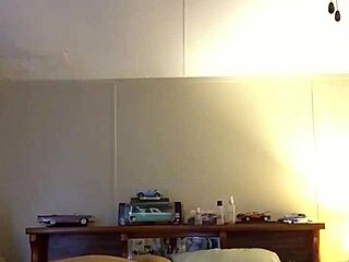 Fucking my wife with toys on the bed