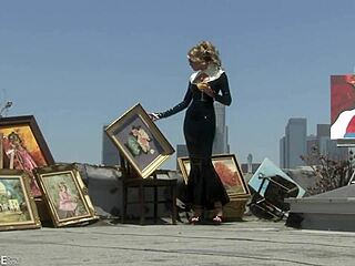 PenthouseGold com - body painted blonde Nicole Sheridan licks artist before hardcore banging