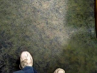 wife tries creative role play at home