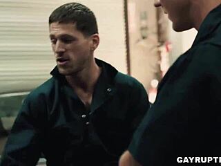 Brandon Anderson Gets Assfucked By Bodybuilder In Hardcore Anal Scene