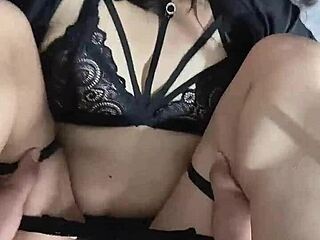 hey, i’m cumming all over this cute petite brunette who craves semen!