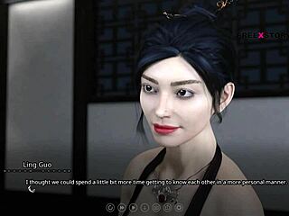 Ling and leyala massage atlas, turning into threesome sex